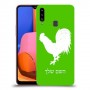 תרנגול כיסוי מגן קשיח בעיצוב אישי עם השם שלך ל Samsung Galaxy A20s יחידה אחת סקרין מובייל