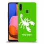עקרב כיסוי מגן קשיח בעיצוב אישי עם השם שלך ל Samsung Galaxy A20s יחידה אחת סקרין מובייל