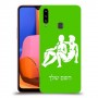 תאומים כיסוי מגן קשיח בעיצוב אישי עם השם שלך ל Samsung Galaxy A20s יחידה אחת סקרין מובייל