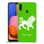 אריה כיסוי מגן קשיח בעיצוב אישי עם השם שלך ל Samsung Galaxy A20s יחידה אחת סקרין מובייל
