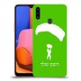 צניחה חופשית כיסוי מגן קשיח בעיצוב אישי עם השם שלך ל Samsung Galaxy A20s יחידה אחת סקרין מובייל