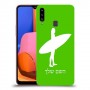 גלישה כיסוי מגן קשיח בעיצוב אישי עם השם שלך ל Samsung Galaxy A20s יחידה אחת סקרין מובייל