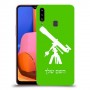 טלסקופ כיסוי מגן קשיח בעיצוב אישי עם השם שלך ל Samsung Galaxy A20s יחידה אחת סקרין מובייל
