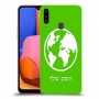 עולם כיסוי מגן קשיח בעיצוב אישי עם השם שלך ל Samsung Galaxy A20s יחידה אחת סקרין מובייל