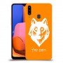 זאב כיסוי מגן קשיח בעיצוב אישי עם השם שלך ל Samsung Galaxy A20s יחידה אחת סקרין מובייל