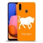 שור כיסוי מגן קשיח בעיצוב אישי עם השם שלך ל Samsung Galaxy A20s יחידה אחת סקרין מובייל