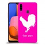 תרנגול כיסוי מגן קשיח בעיצוב אישי עם השם שלך ל Samsung Galaxy A20s יחידה אחת סקרין מובייל