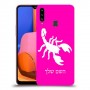 עקרב כיסוי מגן קשיח בעיצוב אישי עם השם שלך ל Samsung Galaxy A20s יחידה אחת סקרין מובייל