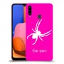 עכביש כיסוי מגן קשיח בעיצוב אישי עם השם שלך ל Samsung Galaxy A20s יחידה אחת סקרין מובייל