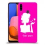 אישה אהבה כיסוי מגן קשיח בעיצוב אישי עם השם שלך ל Samsung Galaxy A20s יחידה אחת סקרין מובייל