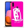 דלי כיסוי מגן קשיח בעיצוב אישי עם השם שלך ל Samsung Galaxy A20s יחידה אחת סקרין מובייל