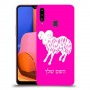 טלה כיסוי מגן קשיח בעיצוב אישי עם השם שלך ל Samsung Galaxy A20s יחידה אחת סקרין מובייל