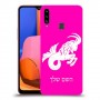 גדי כיסוי מגן קשיח בעיצוב אישי עם השם שלך ל Samsung Galaxy A20s יחידה אחת סקרין מובייל