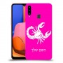 עקרב כיסוי מגן קשיח בעיצוב אישי עם השם שלך ל Samsung Galaxy A20s יחידה אחת סקרין מובייל