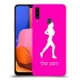 ג'וגלין - אישה כיסוי מגן קשיח בעיצוב אישי עם השם שלך ל Samsung Galaxy A20s יחידה אחת סקרין מובייל