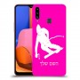 סקִי כיסוי מגן קשיח בעיצוב אישי עם השם שלך ל Samsung Galaxy A20s יחידה אחת סקרין מובייל