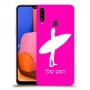 גלישה כיסוי מגן קשיח בעיצוב אישי עם השם שלך ל Samsung Galaxy A20s יחידה אחת סקרין מובייל