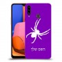 עכביש כיסוי מגן קשיח בעיצוב אישי עם השם שלך ל Samsung Galaxy A20s יחידה אחת סקרין מובייל