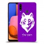 זאב כיסוי מגן קשיח בעיצוב אישי עם השם שלך ל Samsung Galaxy A20s יחידה אחת סקרין מובייל