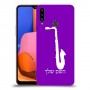 סקספון כיסוי מגן קשיח בעיצוב אישי עם השם שלך ל Samsung Galaxy A20s יחידה אחת סקרין מובייל
