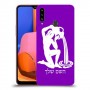 דלי כיסוי מגן קשיח בעיצוב אישי עם השם שלך ל Samsung Galaxy A20s יחידה אחת סקרין מובייל