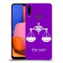 מאזניים כיסוי מגן קשיח בעיצוב אישי עם השם שלך ל Samsung Galaxy A20s יחידה אחת סקרין מובייל