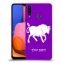שור כיסוי מגן קשיח בעיצוב אישי עם השם שלך ל Samsung Galaxy A20s יחידה אחת סקרין מובייל