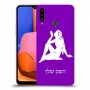 בתולה כיסוי מגן קשיח בעיצוב אישי עם השם שלך ל Samsung Galaxy A20s יחידה אחת סקרין מובייל