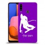 סקִי כיסוי מגן קשיח בעיצוב אישי עם השם שלך ל Samsung Galaxy A20s יחידה אחת סקרין מובייל