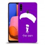 צניחה חופשית כיסוי מגן קשיח בעיצוב אישי עם השם שלך ל Samsung Galaxy A20s יחידה אחת סקרין מובייל