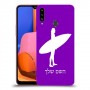 גלישה כיסוי מגן קשיח בעיצוב אישי עם השם שלך ל Samsung Galaxy A20s יחידה אחת סקרין מובייל