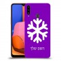 שלג כיסוי מגן קשיח בעיצוב אישי עם השם שלך ל Samsung Galaxy A20s יחידה אחת סקרין מובייל