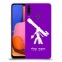 טלסקופ כיסוי מגן קשיח בעיצוב אישי עם השם שלך ל Samsung Galaxy A20s יחידה אחת סקרין מובייל