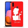 אישה אהבה כיסוי מגן קשיח בעיצוב אישי עם השם שלך ל Samsung Galaxy A20s יחידה אחת סקרין מובייל