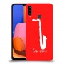 סקספון כיסוי מגן קשיח בעיצוב אישי עם השם שלך ל Samsung Galaxy A20s יחידה אחת סקרין מובייל