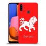אריה כיסוי מגן קשיח בעיצוב אישי עם השם שלך ל Samsung Galaxy A20s יחידה אחת סקרין מובייל