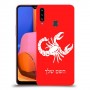 עקרב כיסוי מגן קשיח בעיצוב אישי עם השם שלך ל Samsung Galaxy A20s יחידה אחת סקרין מובייל