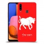 שור כיסוי מגן קשיח בעיצוב אישי עם השם שלך ל Samsung Galaxy A20s יחידה אחת סקרין מובייל