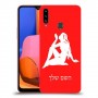 בתולה כיסוי מגן קשיח בעיצוב אישי עם השם שלך ל Samsung Galaxy A20s יחידה אחת סקרין מובייל