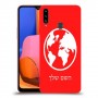 עולם כיסוי מגן קשיח בעיצוב אישי עם השם שלך ל Samsung Galaxy A20s יחידה אחת סקרין מובייל