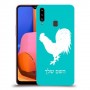 תרנגול כיסוי מגן קשיח בעיצוב אישי עם השם שלך ל Samsung Galaxy A20s יחידה אחת סקרין מובייל