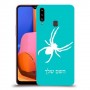עכביש כיסוי מגן קשיח בעיצוב אישי עם השם שלך ל Samsung Galaxy A20s יחידה אחת סקרין מובייל