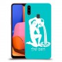 דלי כיסוי מגן קשיח בעיצוב אישי עם השם שלך ל Samsung Galaxy A20s יחידה אחת סקרין מובייל