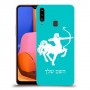 קשת כיסוי מגן קשיח בעיצוב אישי עם השם שלך ל Samsung Galaxy A20s יחידה אחת סקרין מובייל