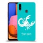 עקרב כיסוי מגן קשיח בעיצוב אישי עם השם שלך ל Samsung Galaxy A20s יחידה אחת סקרין מובייל