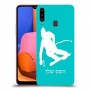 סקִי כיסוי מגן קשיח בעיצוב אישי עם השם שלך ל Samsung Galaxy A20s יחידה אחת סקרין מובייל