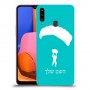 צניחה חופשית כיסוי מגן קשיח בעיצוב אישי עם השם שלך ל Samsung Galaxy A20s יחידה אחת סקרין מובייל