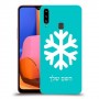 שלג כיסוי מגן קשיח בעיצוב אישי עם השם שלך ל Samsung Galaxy A20s יחידה אחת סקרין מובייל
