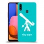 טלסקופ כיסוי מגן קשיח בעיצוב אישי עם השם שלך ל Samsung Galaxy A20s יחידה אחת סקרין מובייל