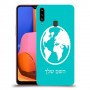 עולם כיסוי מגן קשיח בעיצוב אישי עם השם שלך ל Samsung Galaxy A20s יחידה אחת סקרין מובייל
